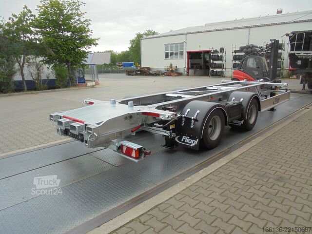 Remolque con chasis intercambiable Fliegl Tandem-Wechselanhänger TWP 180 Jumbo-ZL