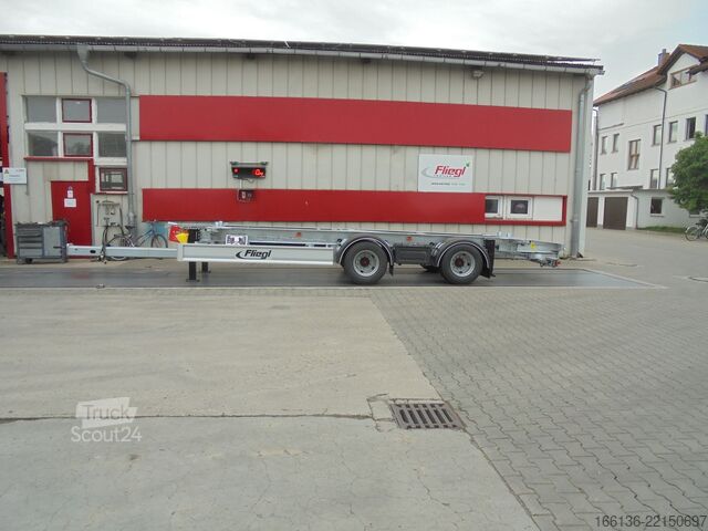 Remolque con chasis intercambiable Fliegl Tandem-Wechselanhänger TWP 180 Jumbo-ZL