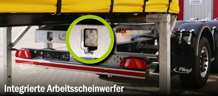 Remolque con chasis intercambiable Fliegl Tandem-Wechselanhänger TWP 180 Jumbo-ZL