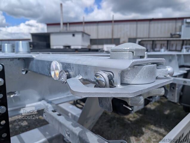 Remolque con chasis intercambiable Fliegl Tandem-Wechselanhänger TWP 180 Jumbo-ZL