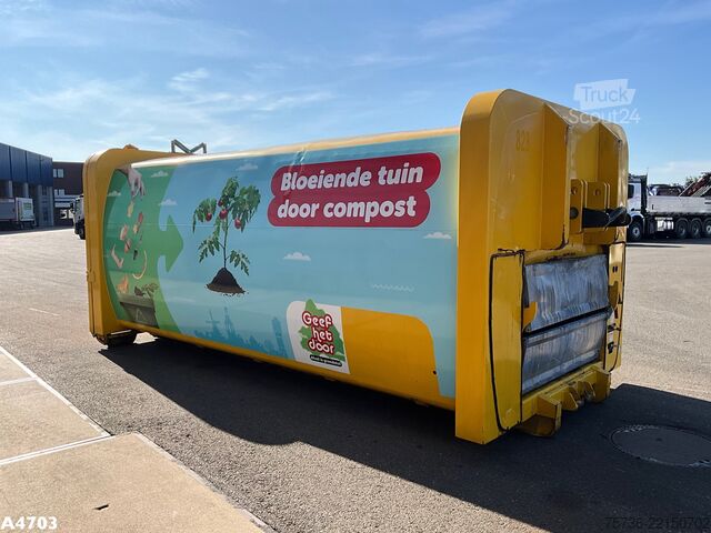 Afzetcontainer Translift 20m³ zijlader container 