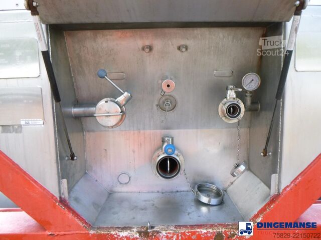 Tankcontainer Holvrieka Food tank container inox 30.7 m3 / 1 comp / 30 ft