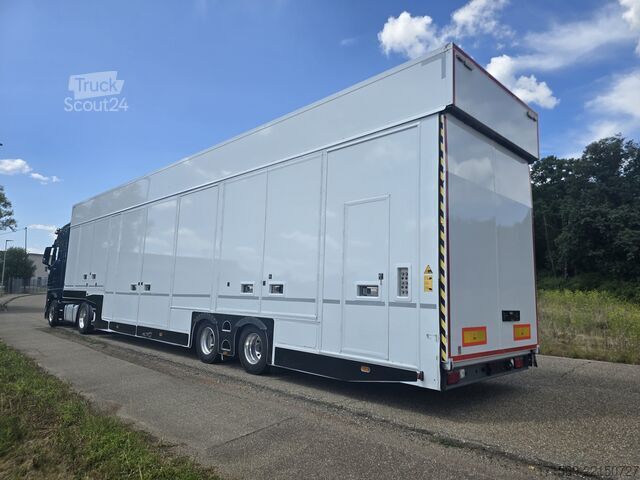 Autotransporter LKW MAN TG3 GX 18.510 Ultra + Rolfo 121, 6 cars