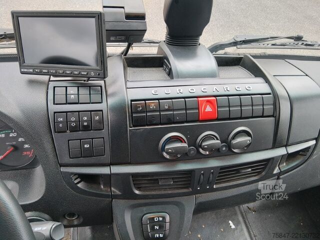 камион-фургон Iveco EuroCargo ML 75 E 19/P LBW Türe im Koffe