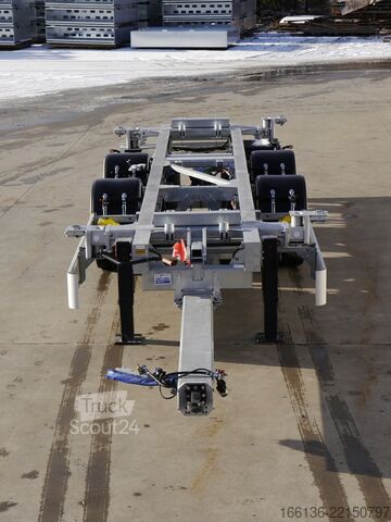 Semi-remorque à carrosserie interchangeable FLIEGL Tandem-Wechselanhänger TWP 180 Jumbo-Z