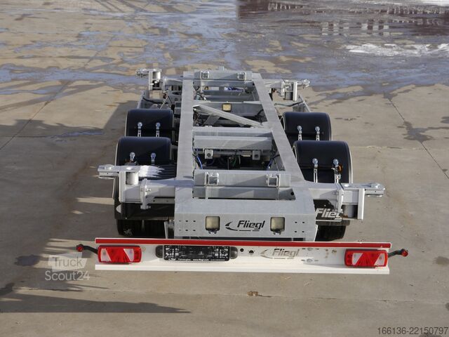 Semi-remorque à carrosserie interchangeable FLIEGL Tandem-Wechselanhänger TWP 180 Jumbo-Z