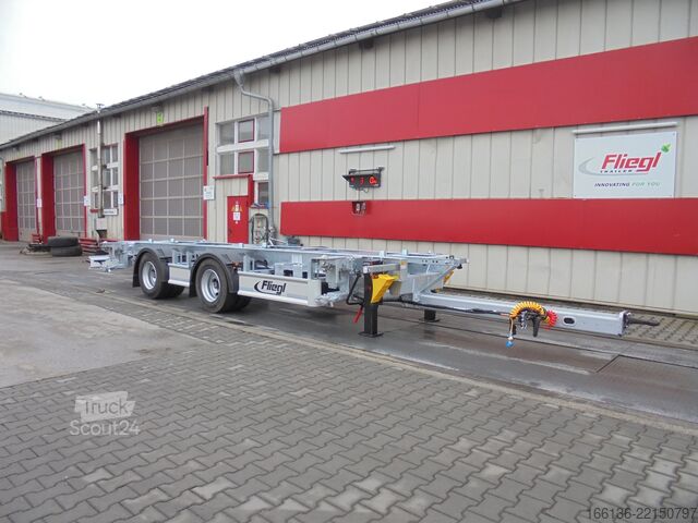 Semi-remorque à carrosserie interchangeable FLIEGL Tandem-Wechselanhänger TWP 180 Jumbo-Z