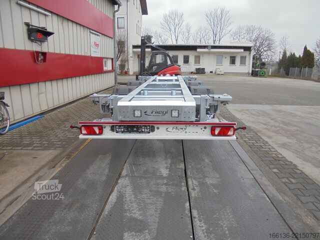 Semi-remorque à carrosserie interchangeable FLIEGL Tandem-Wechselanhänger TWP 180 Jumbo-Z
