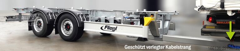 Semi-remorque à carrosserie interchangeable FLIEGL Tandem-Wechselanhänger TWP 180 Jumbo-Z
