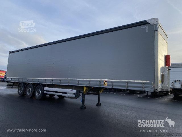 Semi-reboque aberto com lona Schmitz Cargobull Semitrailer Curtainsider Standard