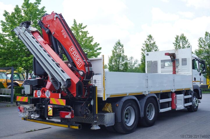 Platforma su kranu MAN TGS 26.420 6x4 / Fassi F215A.2.24