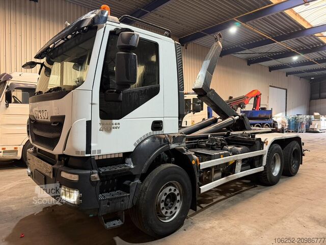 Système de bras à crochet Iveco TRAKKER 410 EEV 6x4 WAF 25T HOOKLIFT - CURSOR 1...