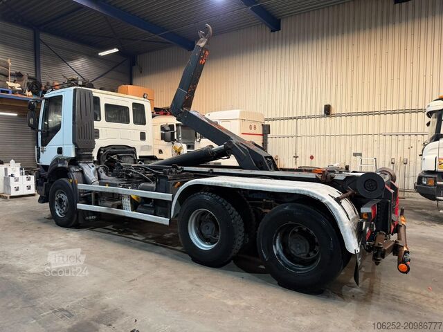Système de bras à crochet Iveco TRAKKER 410 EEV 6x4 WAF 25T HOOKLIFT - CURSOR 1...