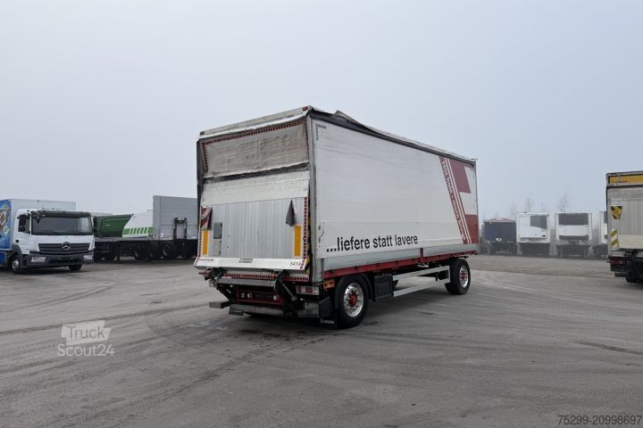 Remorque ouverte avec bâche Krone AZ Plane+HB / Swiss-Vehicle