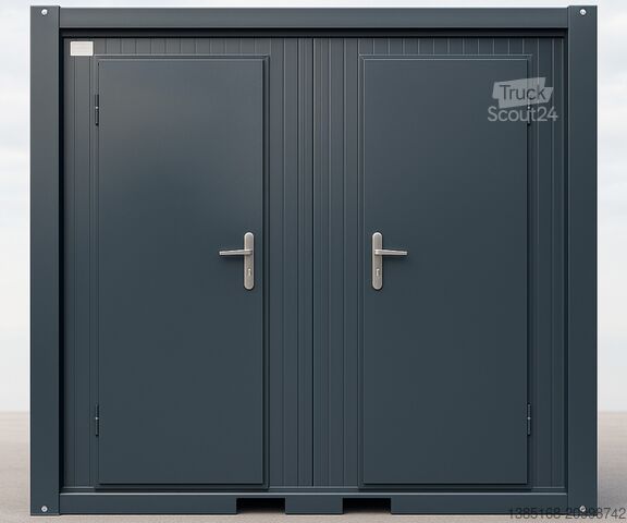 Bathroom container Elipo® WC Container Toillete Sanitärcontainer Mann/Frau NEU