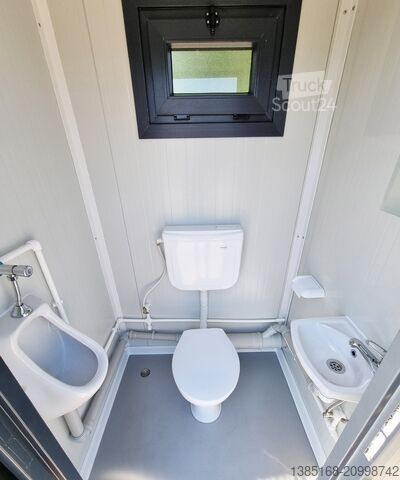 Bathroom container Elipo® WC Container Toillete Sanitärcontainer Mann/Frau NEU