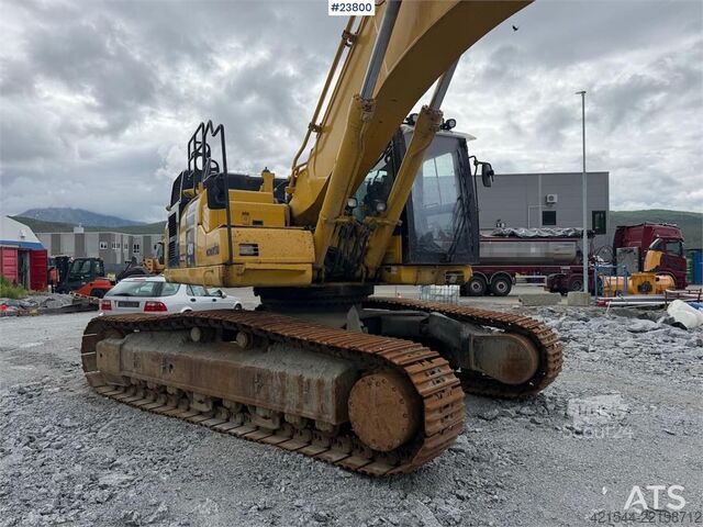 Vikšrinis ekskavatorius Komatsu PC490LC-11 excavator w/ 2 buckets