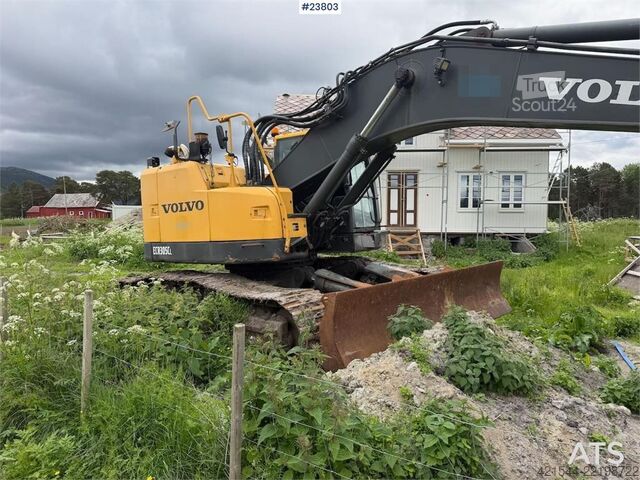 гусеничный экскаватор Volvo ECR305CL excavator w/ GPS, sanding bucket and roto