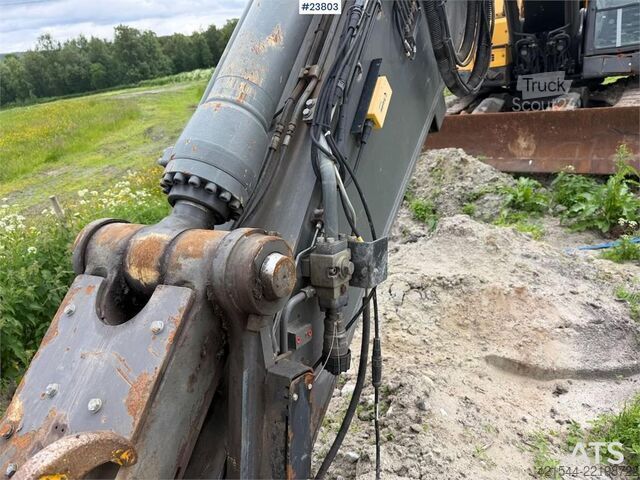 Pelle sur chenilles Volvo ECR305CL excavator w/ GPS, sanding bucket and roto