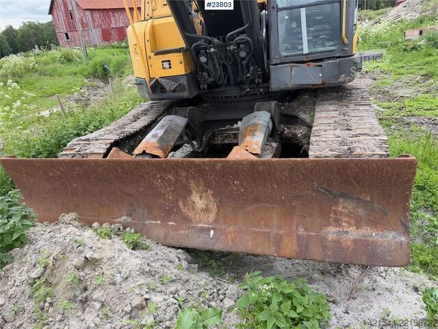 Pelle sur chenilles Volvo ECR305CL excavator w/ GPS, sanding bucket and roto