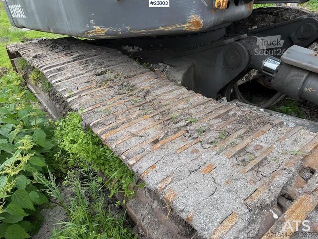 Pelle sur chenilles Volvo ECR305CL excavator w/ GPS, sanding bucket and roto