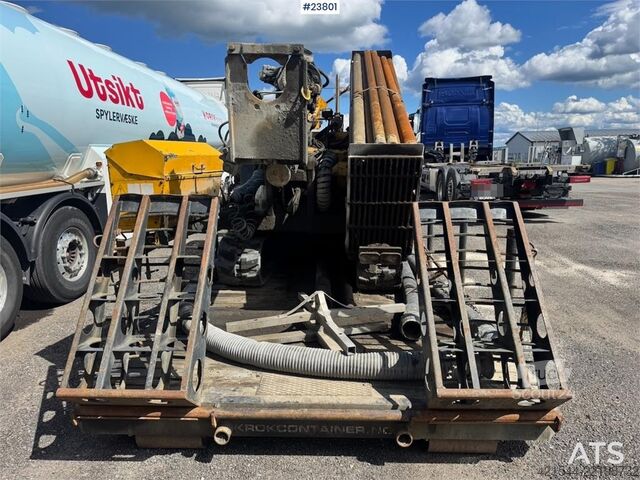 Mașină de găurit pământul  Geawelltech WellDrill 3050CR drilling rig with hoo