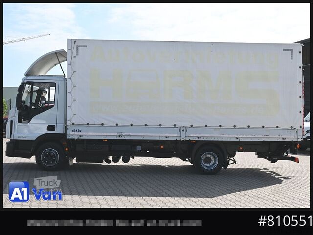 Pick-up bestelwagen IVECO Eurocargo 80E19 Pritsche Plane, LBW, Luftfederung