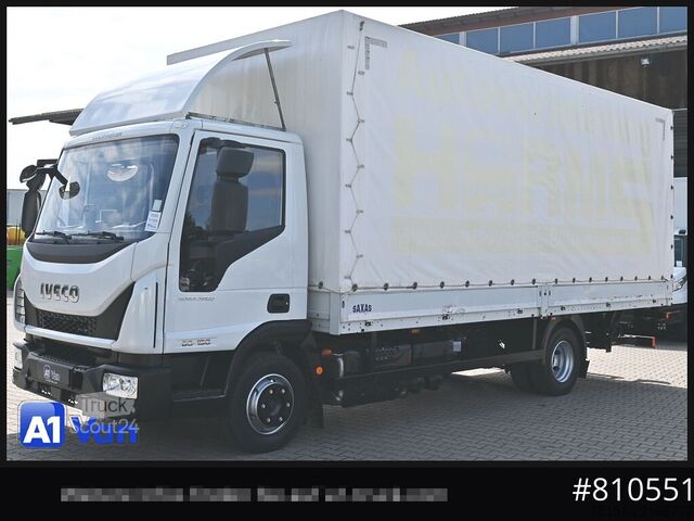 Pick-up bestelwagen IVECO Eurocargo 80E19 Pritsche Plane, LBW, Luftfederung