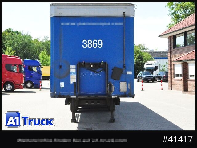 Atvērta puspiekabe ar tentu KOEGEL S 24 Tautliner, Code XL, BPW,  TÜV 06/2027