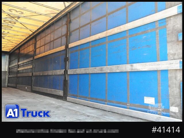 Brandalı açık yarı römork KOEGEL S 24 Tautliner, Code XL, BPW,  1 Vorbesitzer, VDI 2700