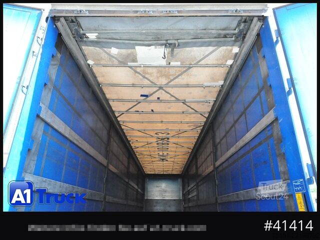 Brandalı açık yarı römork KOEGEL S 24 Tautliner, Code XL, BPW,  1 Vorbesitzer, VDI 2700