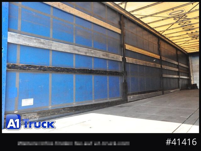 Brandalı açık yarı römork KOEGEL S 24 Tautliner, Code XL, BPW,  1 Vorbesitzer, VDI 2700