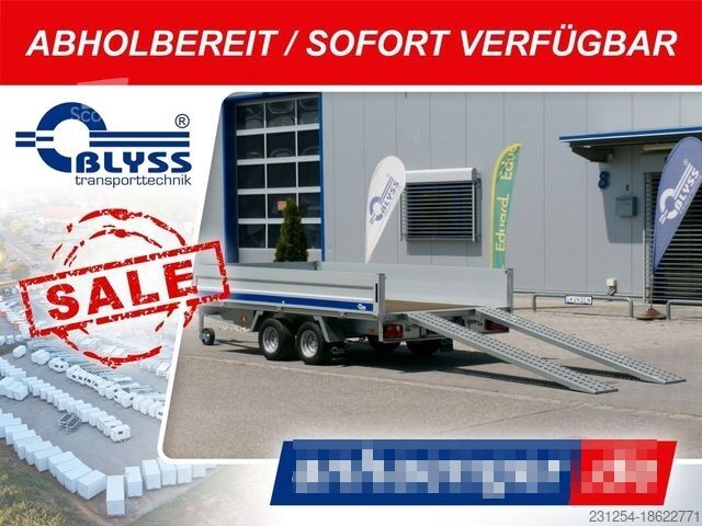 Przyczepa samochodowa BLYSS Condor II Hochlader 330x180x40cm 2700kgGG