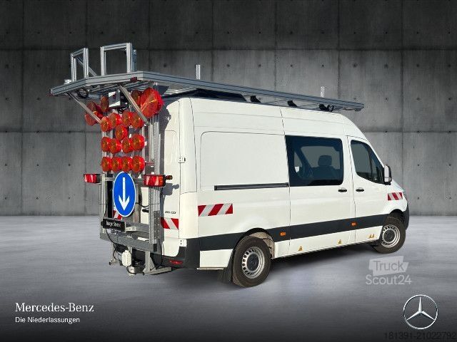 Fourgon surélevé Mercedes-Benz Sprinter 315 CDI Kasten+Hoch+Begleitfahrzeug+Messf