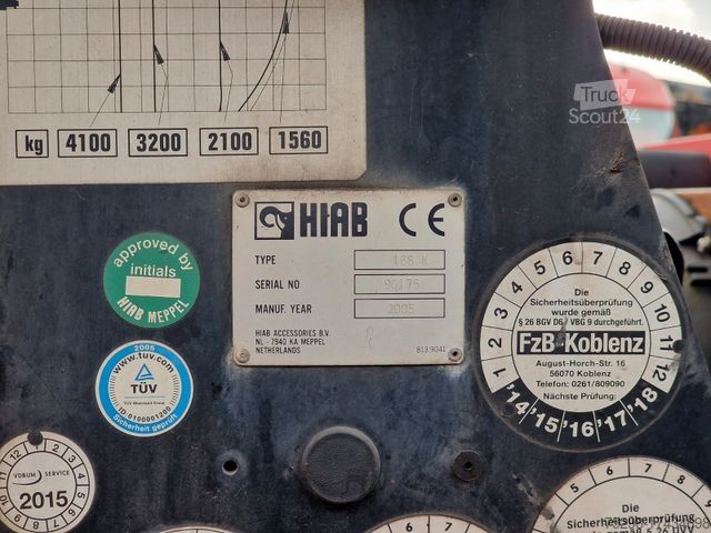 Кран, змонтований на вантажівці SCANIA R 380 LB6X2*4MNA / Retarder / HIAB / Lenkachse