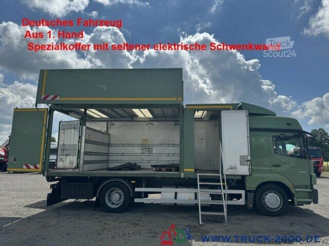 Dobozos teherautó Mercedes-Benz Axor 1833 Spezialkoffer wenkwand Werkstatt