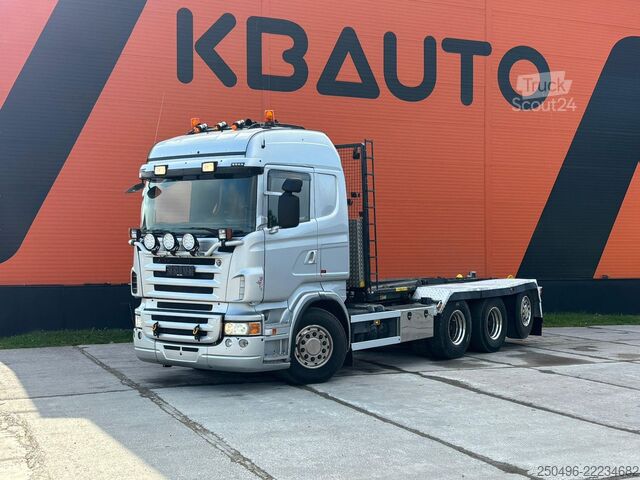 Система крюкових кронштейнів Scania R 480 8x4*4 JOAB L 24 ton / L=5690 mm