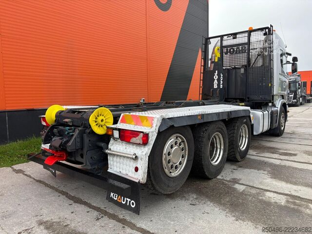 Система крюкових кронштейнів Scania R 480 8x4*4 JOAB L 24 ton / L=5690 mm
