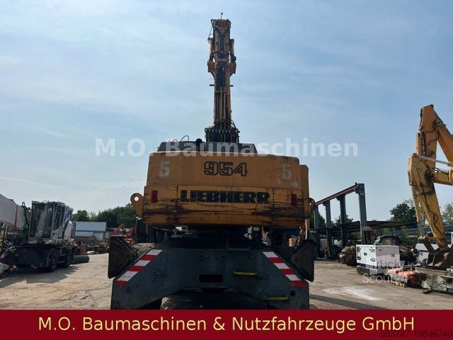 Mobilbagger LIEBHERR A954B Litronic / Hochf. Kabine /