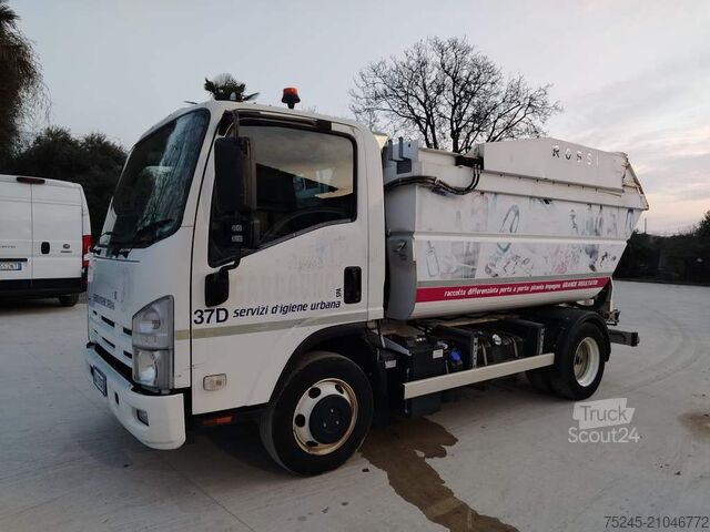 Camion à ordures Isuzu NPR2 P75 RIBALTABILE RIFIUTI