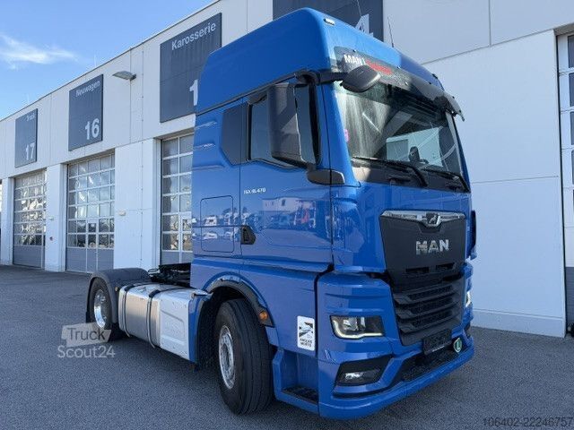 Standard nyergesvontató MAN TGX 18.470 4x2 BL SA mit PTO / NA - neu bereift au
