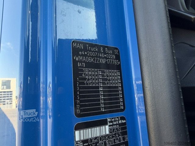 Standard nyergesvontató MAN TGX 18.470 4x2 BL SA mit PTO / NA - neu bereift au