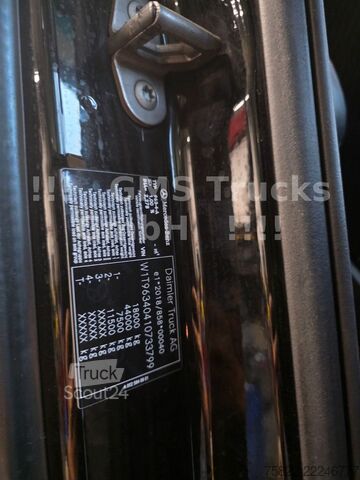 Yüksek hacimli çekici MERCEDES-BENZ Actros 1842 1845 / Öl Ret / Mirror Cam / 2 Tank