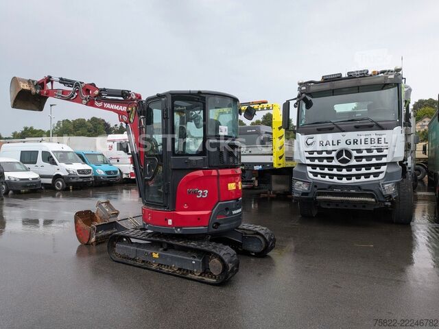 Mini-excavator YANMAR VIO 33 - 6 / Lehnhoff MS03 / 3 Löffel / D-Masch