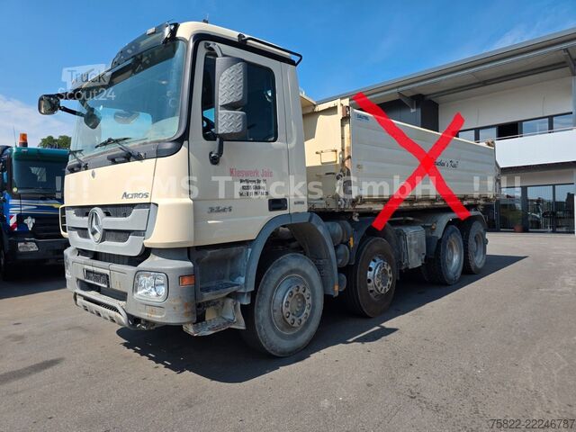 Châssis de camion MERCEDES-BENZ Actros MP3 3241 / 8X4 / Blatt / Chassis / German