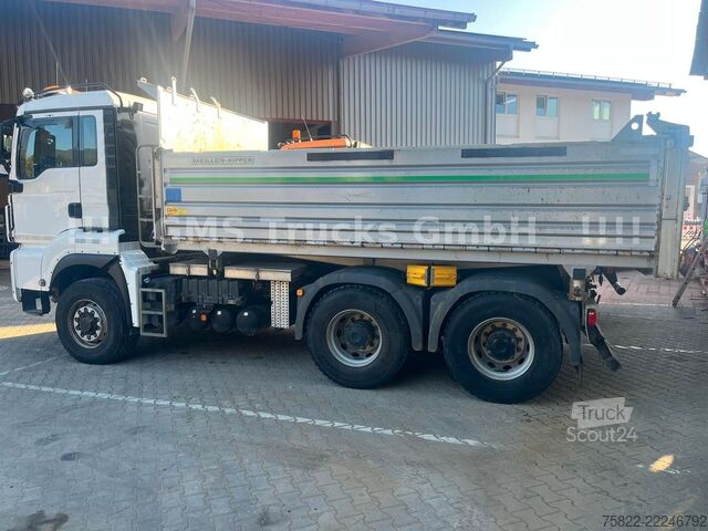Trójstronna wywrotka MAN TGS 33.500 / Manual /Meiller BORDMATIK/WENIG KM