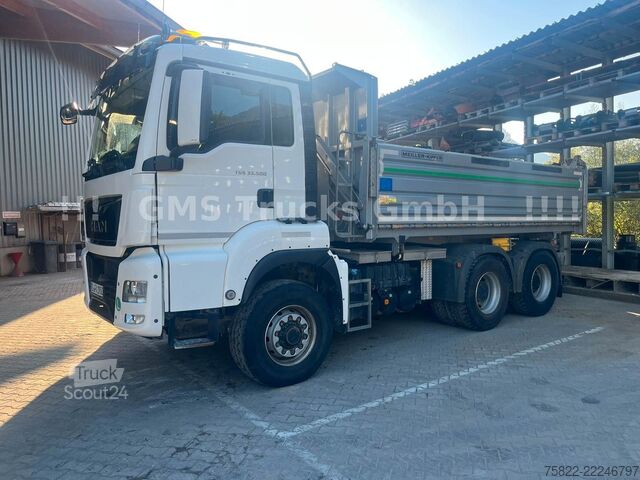Wywrotka MAN TGS 33.500 / 6X6 / Manual / Meiller BORDMATIK