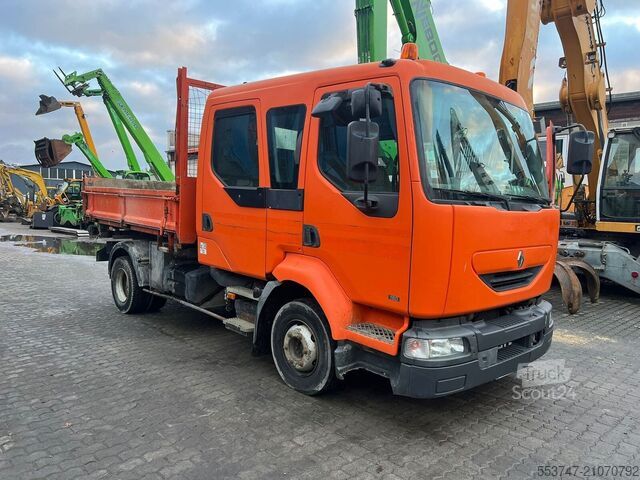 Basculantă cu 3 direcții Renault Midlum 180-12