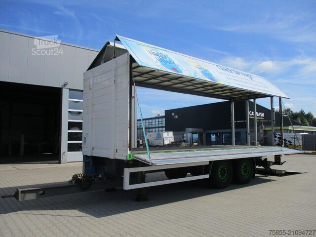 Box body Orten AG 18T Anhänger / Getränke / SAF / Disc / Loadi...