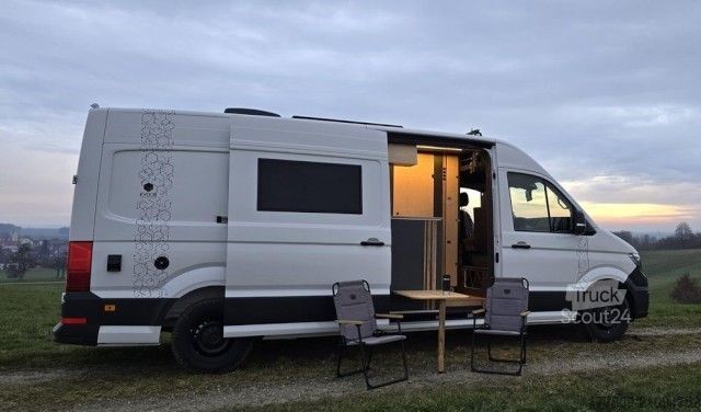 Wohnwagen/Wohnmobil VOLKSWAGEN CRAFTER WOHNMOBIL CAMPER KYOOB PROFI-AUSBAU NEU!